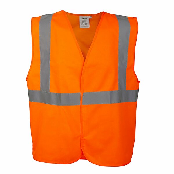 Cordova COR-BRITE Mesh Vests, Solid, Orange, L V220L